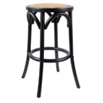 Cafe Kitchen Stool - Black